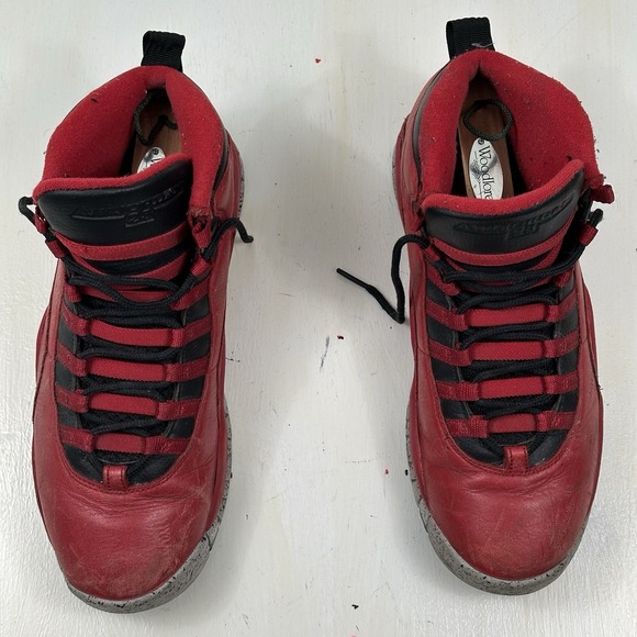 Air Jordan 10 Retro 30th Bulls Over Broadway Shoes‎ Men 9 Gym Red 705178 601 main image 7
